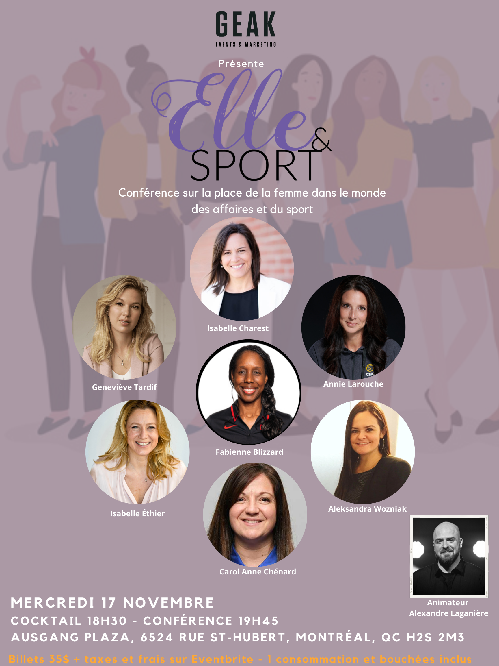 ELLE & SPORT: La place de la femme dans le monde des affaires du sport – 3e Édition